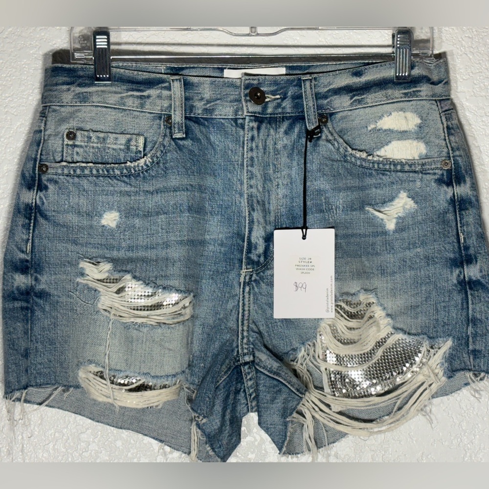 Pistola Denim Shorts Size 28 3” inseam NWT